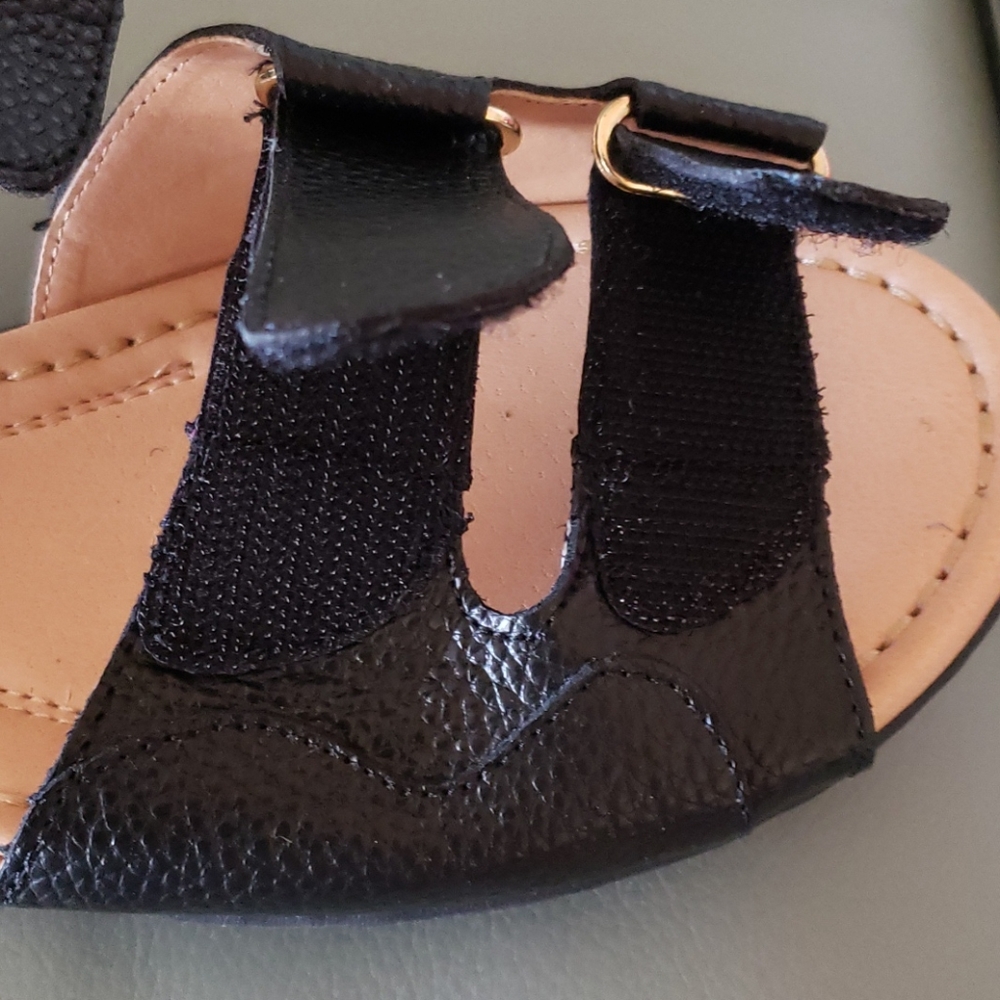COMFORTVIEW WW BLACK SANDALS - Picture 8 of 10